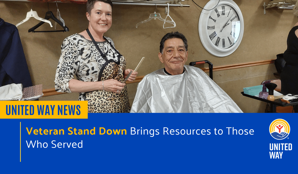 Support and Connection:  Veteran Stand Down Brings Resources to Those Who Served